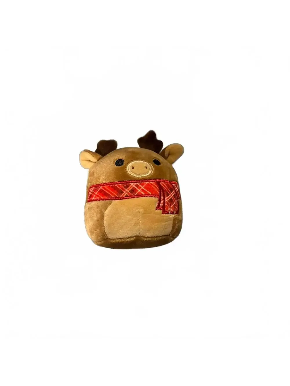 Squishmallow 4-Inch Brown Reindeer Plush - 2022 Mystery Capsule Collectible